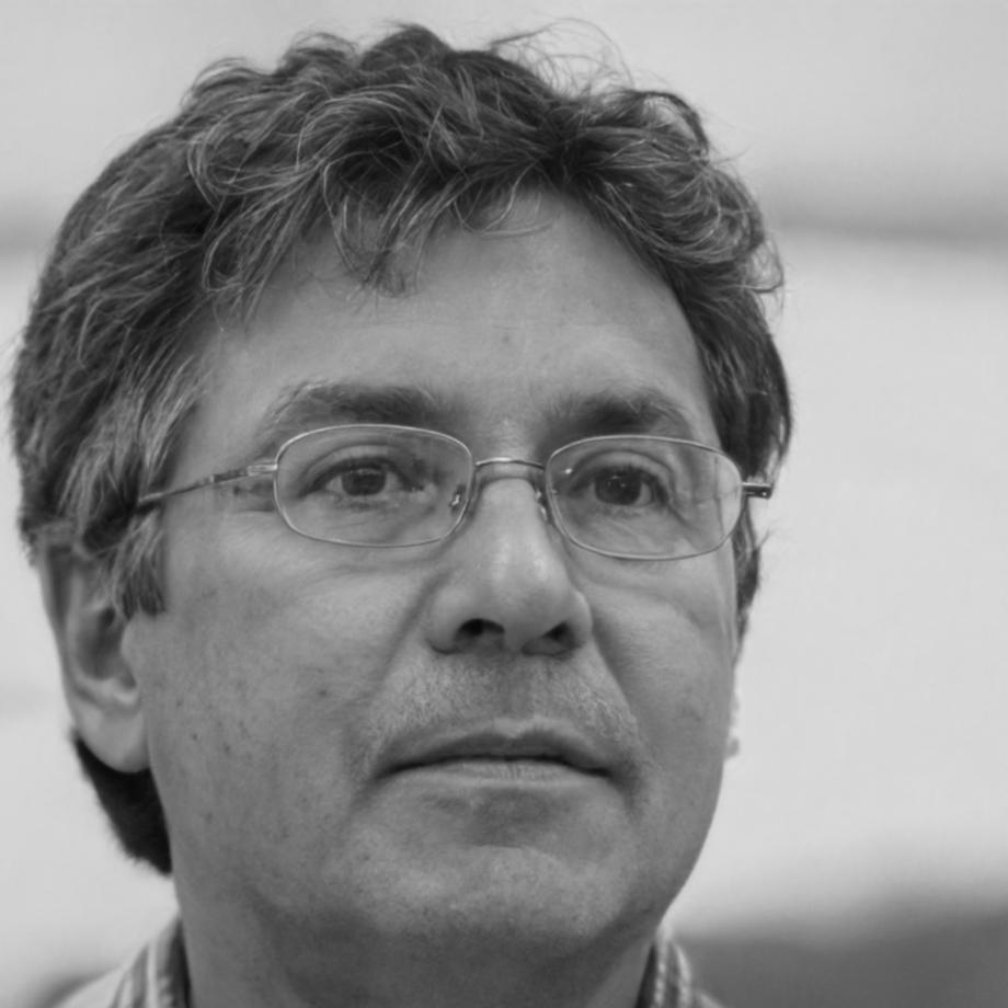 Business professional in educational setting